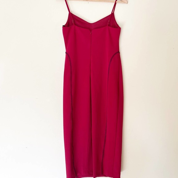 1.STATE Red Bodycon Midi Dress - Picture 13 of 14